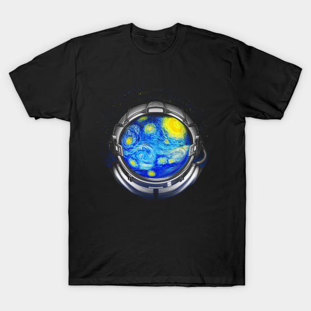 Starry Night Universe T-Shirt by Tobe_Fonseca